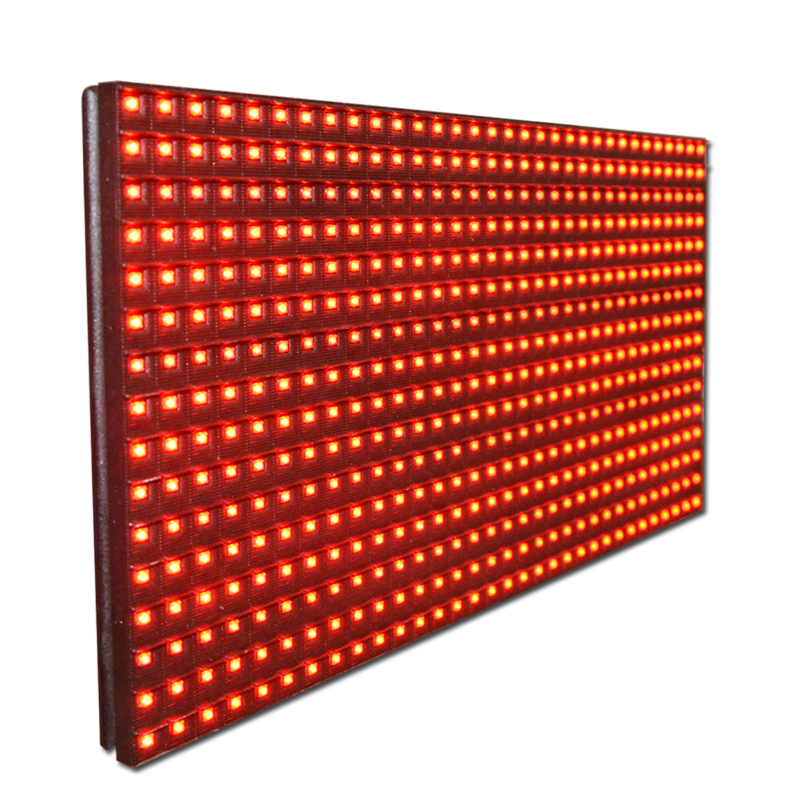 匡通贴片LED电子显示屏全户外P10单红P10户外红LED电子显示屏